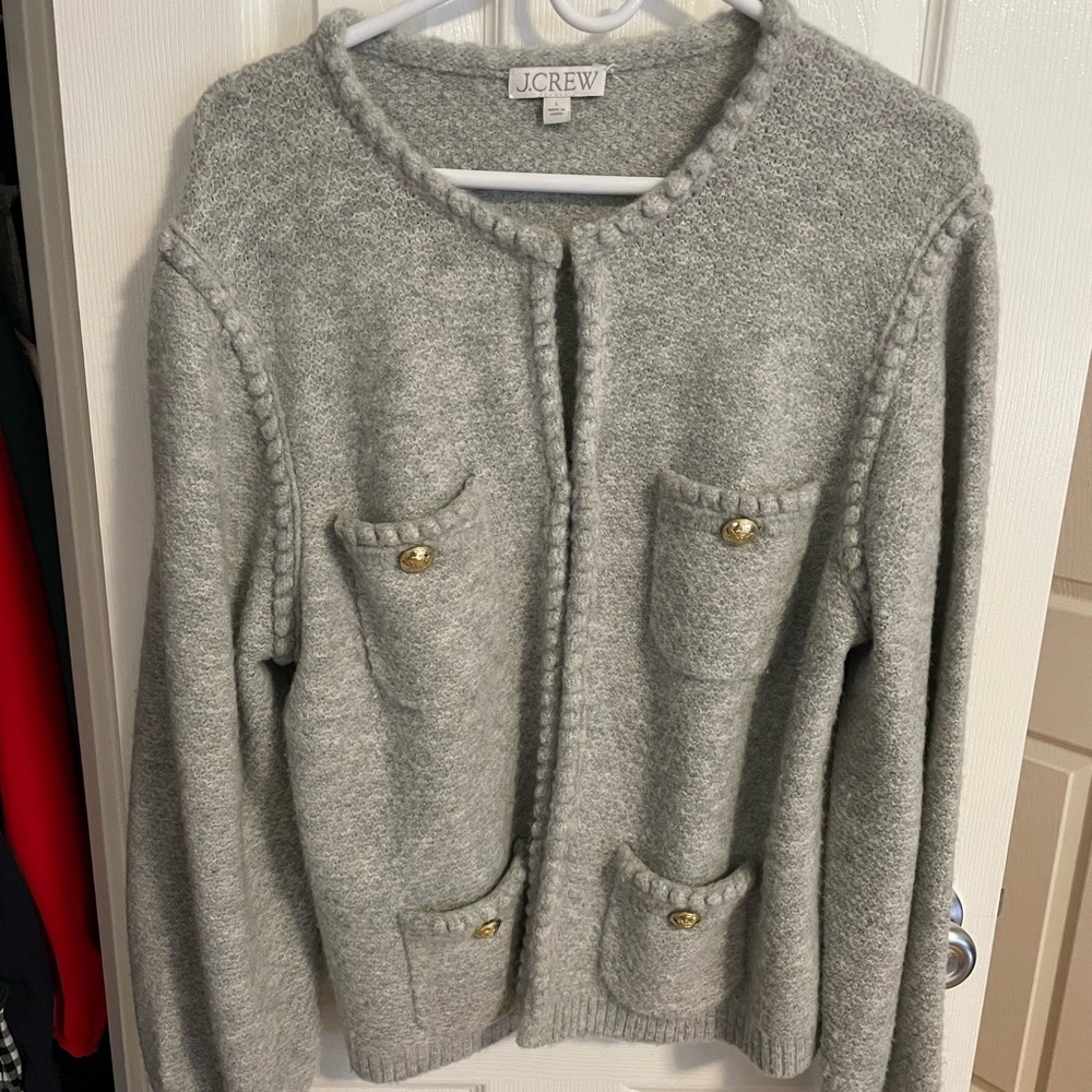 J. Crew Odette Sweater Lady Jacket